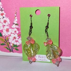 Retro Handmade Beaded Earrings